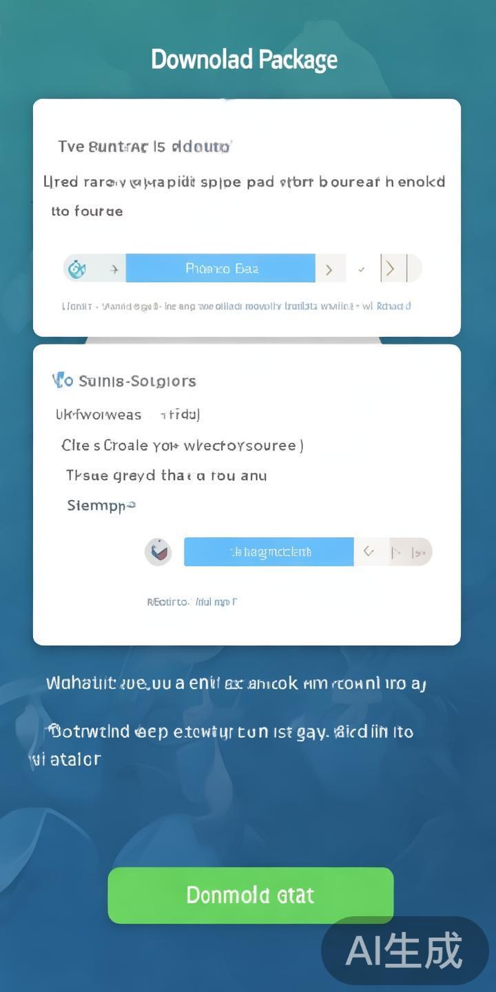 安卓用户：点击“下载安装包”按钮，会自动跳转到可信
